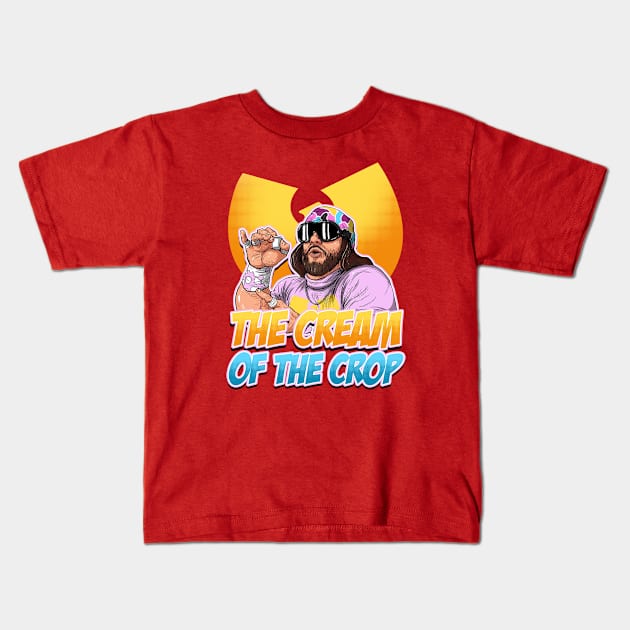 THE CREAM OF THE CROP CLAN WU Kids T-Shirt by parijembut